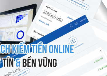 Những cách kiếm tiền online bá đạo